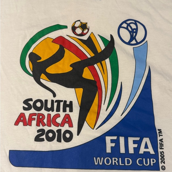 Adidas 2010 White FIFA World Cup Tee - Picture 2 of 9